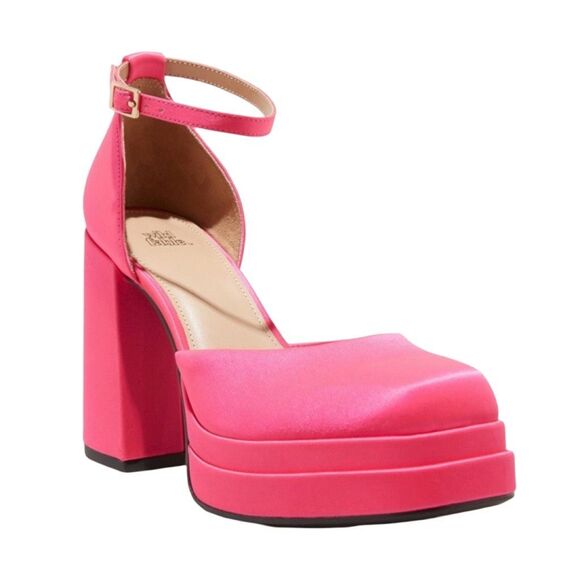 Wild Fable Bianca Barbie Platform Block Chunky Heels - Size 7.5 - Picture 1 of 9